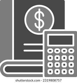 Ledger vector icon. Can be used for printing, mobile and web applications.