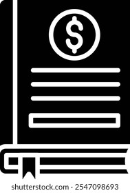 Ledger Vector Illustration Detailed Icon