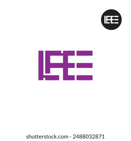 LEE Logo Letter Monogram Design