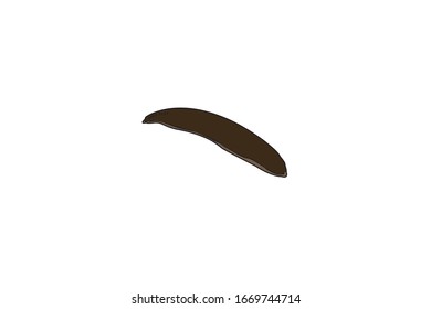 Ilustración del vector de dibujos animados de la piel