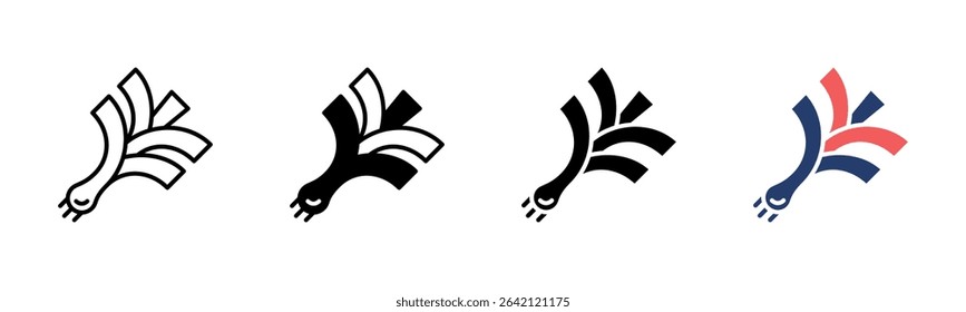 Leek icon sheet multiple style collection