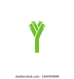 leeks icon symbol design vector