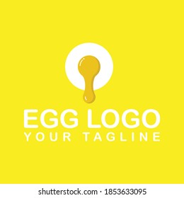 leeter Q egg logo concept vector design
