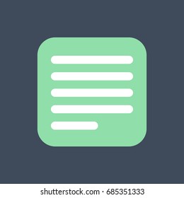 left alignment icon