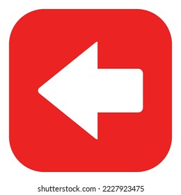 Left arrow and app icon on white