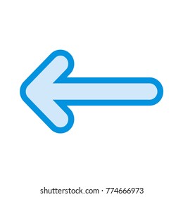  left arrow Cute icon