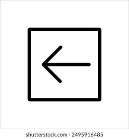left Arrow, free Arrow icons. The Arrow icon is set isolated on a black background. vectors eps.