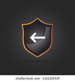 left arrow icon