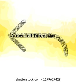 left arrow icon