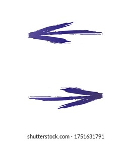 Left Arrow icon, direction symbol vector design. Great for mobile app, web design, print materials, etc. Vector illustration.