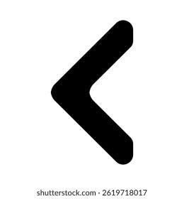 Left Arrow Icon Element For Design