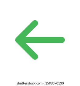 Left Arrow Icon for Navigation