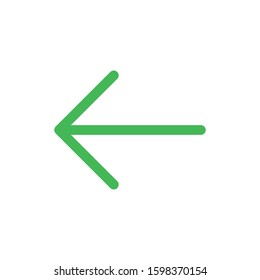 Left Arrow Icon for Navigation