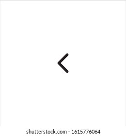 Left arrow icon- vector illustration