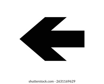 Left Arrow Icon Vector Illustration Design