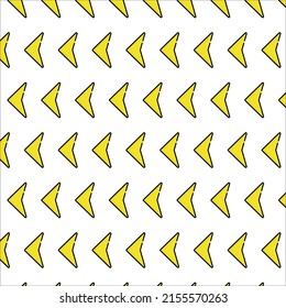 Left Arrow Pattern In Design