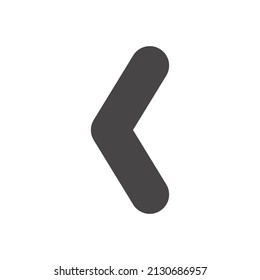 Left Arrow premium icon sign symbol vector illustrations