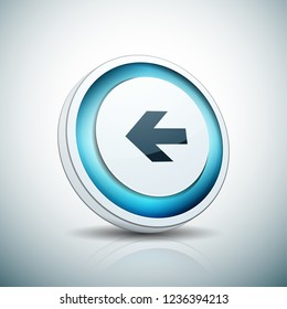 Left Arrow Sign illustration