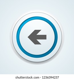 Left Arrow Sign illustration