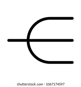 Left Arrow through Subset