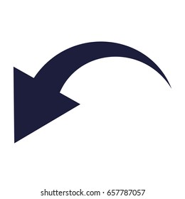  Left arrow vector eps10. Left arrow sign.