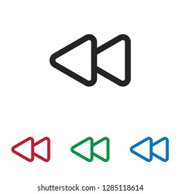 Left Arrow vector icon