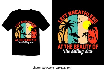 Left Breathless At The Beauty Of The Setting Sun