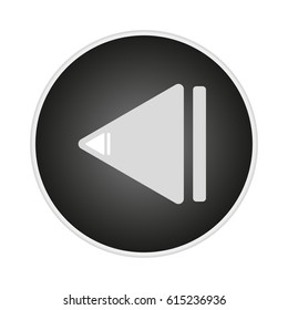 Left buttons vector image