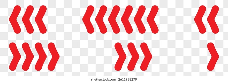 Left chevron icon vector design