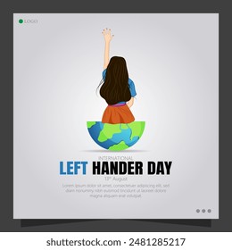 Left Handers Day, observed on August 13th, celebrates the uniqueness and challenges of left-handed individuals.