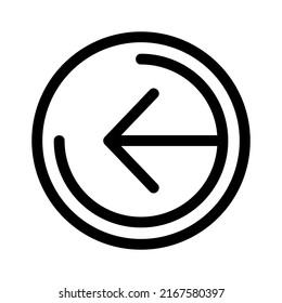 icono izquierdo o logotipo símbolo de signo aislado ilustración vectorial - iconos vectoriales de estilo negro de alta calidad
