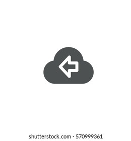 left icon. sign design