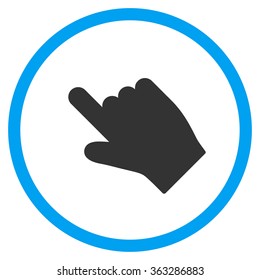 Up Left Index Finger Icon