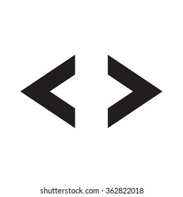 Left and right arrow