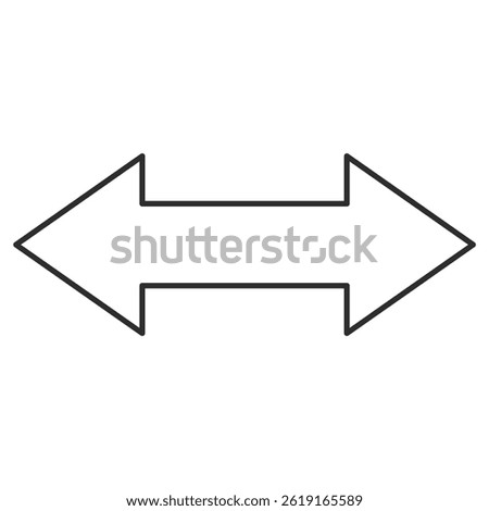 Left and right arrow icons