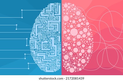 left and right brain logic and imagination