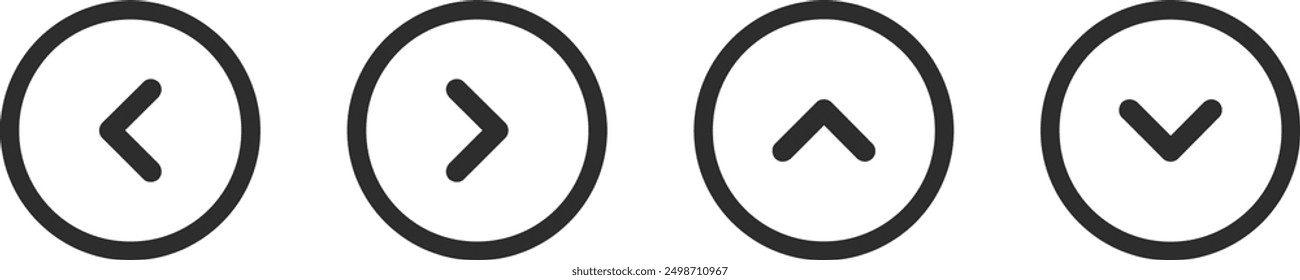 left right up down arrow button black vector design