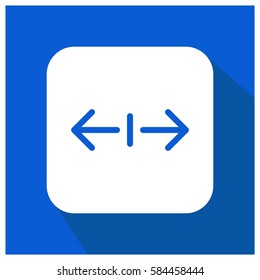 Left and right vector icon