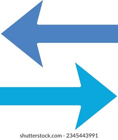 Left Right vector icon. Can be used for printing, mobile and web applications.