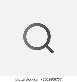 Left Search Lup Vector Symbol Icon Illustration