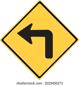 2,774 Sharp turn sign Images, Stock Photos & Vectors | Shutterstock