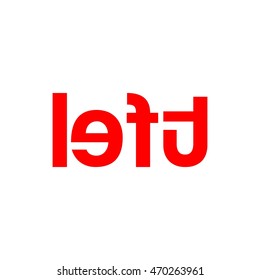 left vector logo