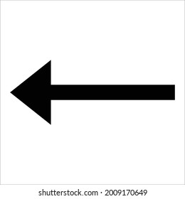 left way arrow icon design