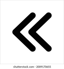 left way arrow icon design