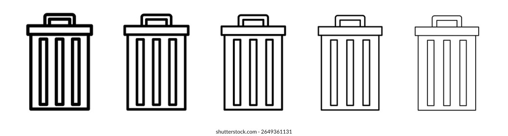 Leftovers Disposal icon Flat design on isolated background