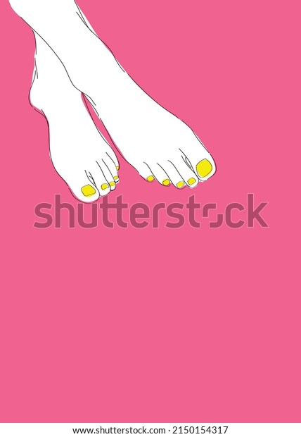 leg foot toenail vector\
nail