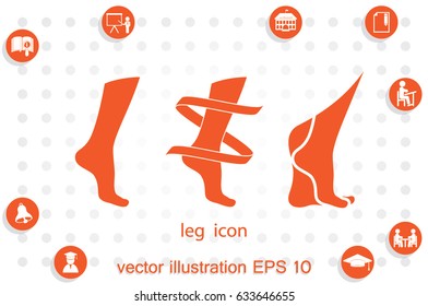 Leg icon