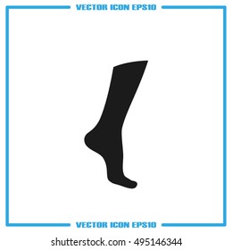 Leg Icon Vector