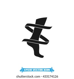 Leg icon vector illustration eps10.