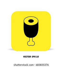 Leg Piece Vector Icon